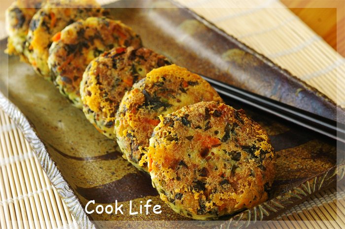 Tortitas Nutritivas de Tofu y Algas Marinas
