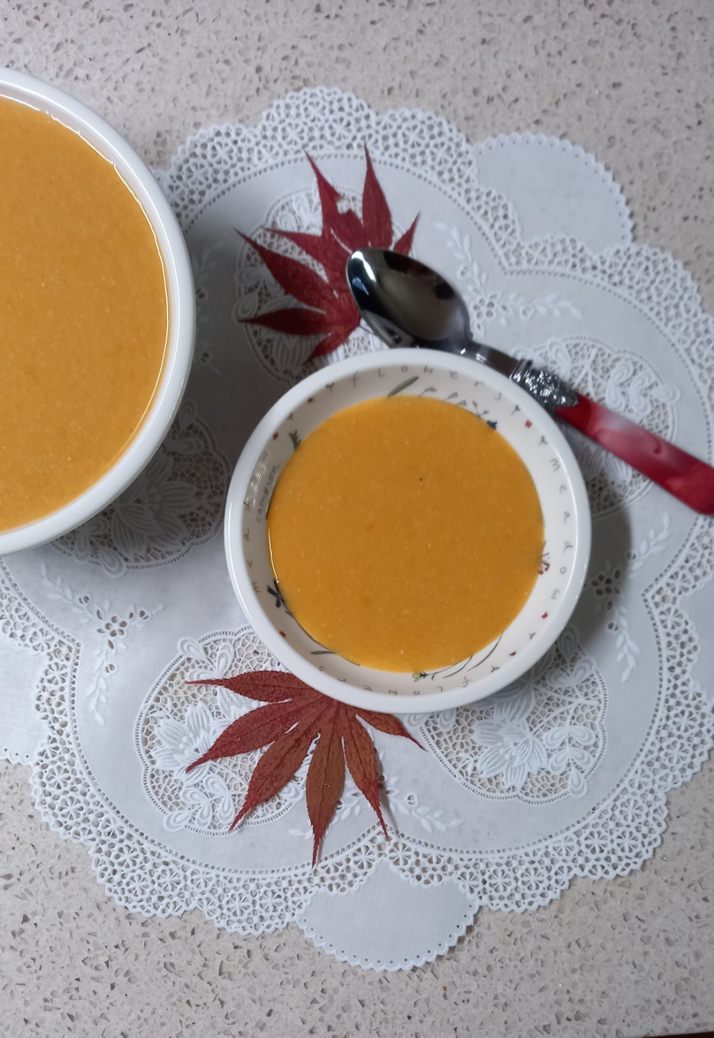 Sopa Dulce y Cremosa de Calabaza Añeja